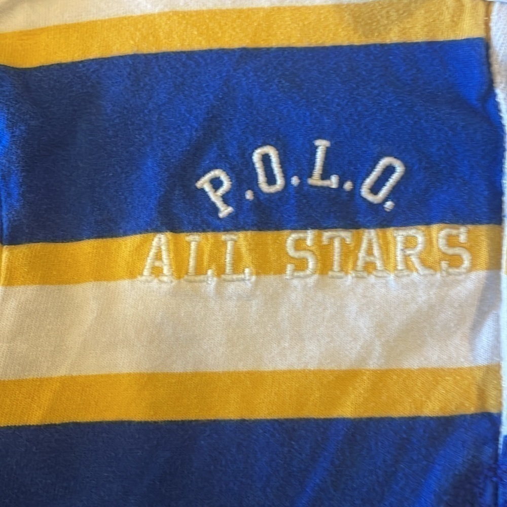 Vintage 90’s Polo Ralph Lauren Kids Small long sleeved rugby polo - Picture 4 of 6